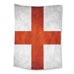 England Flag Medium Tapestry by Valentinaart