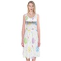 Easter Pattern Midi Sleeveless Dress View1