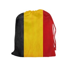 Belgium Flag Drawstring Pouches (extra Large) by Valentinaart