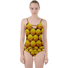 Lemons 1 Cut Out Top Tankini Set by trendistuff