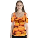 ORANGES 3 Butterfly Sleeve Cutout Tee  View1