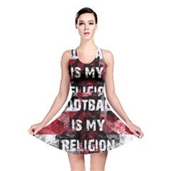 Football Is My Religion Reversible Skater Dress by Valentinaart