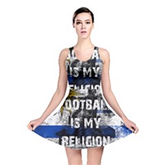 Football Is My Religion Reversible Skater Dress by Valentinaart