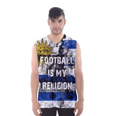 Football Is My Religion Men s Basketball Tank Top by Valentinaart