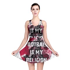 Football Is My Religion Reversible Skater Dress by Valentinaart