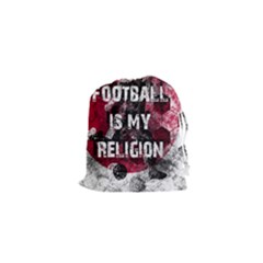 Football Is My Religion Drawstring Pouches (xs)  by Valentinaart