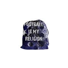 Football Is My Religion Drawstring Pouches (xs)  by Valentinaart