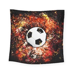 Football  Square Tapestry (small) by Valentinaart