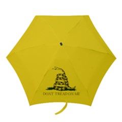 Gadsden Flag Don t Tread On Me Mini Folding Umbrellas by snek