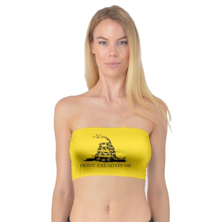 Gadsden Flag Don t tread on me Bandeau Top