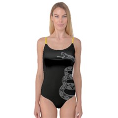 Gadsden Flag Don t Tread On Me Camisole Leotard  by snek