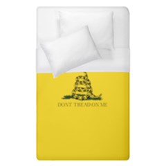 Gadsden Flag Don t Tread On Me Duvet Cover (single Size) by snek