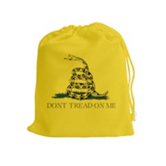 Gadsden Flag Don t Tread On Me Drawstring Pouches (extra Large) by snek