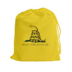 Gadsden Flag Don t Tread On Me Drawstring Pouches (xxl) by snek