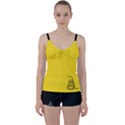 Gadsden Flag Don t tread on me Tie Front Two Piece Tankini View1