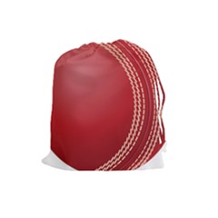 Cricket Ball Drawstring Pouches (large)  by Sapixe