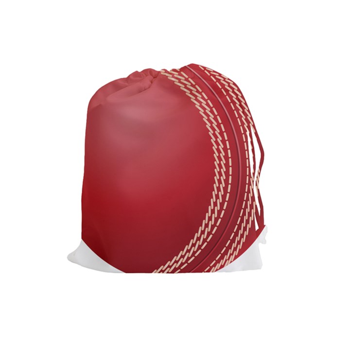 Cricket Ball Drawstring Pouches (Large) 