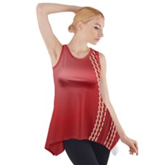 Cricket Ball Side Drop Tank Tunic by Sapixe