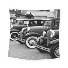 Vehicle Car Transportation Vintage Square Tapestry (small) by Nexatart