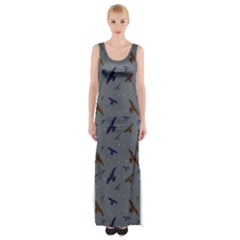 Falcons Maxi Thigh Split Dress by greenthanet