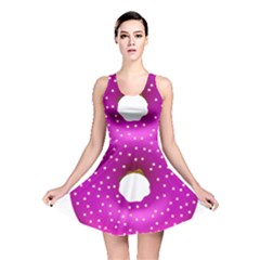 Donut Transparent Clip Art Reversible Skater Dress by Sapixe