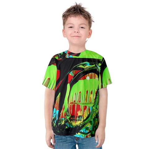 Quiet Place Kids  Cotton Tee by bestdesignintheworld