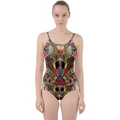 Hail Fine Art Print Cut Out Top Tankini Set by Sapixe