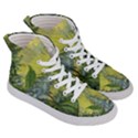  Blueberry Kush  Men s Hi-Top Skate Sneakers View3