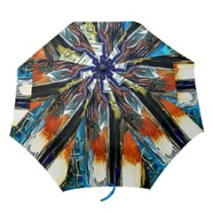 Ceramics Of Ancient Land 6 Folding Umbrellas by bestdesignintheworld