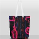 Calligraphy Full Print Rope Handle Tote (Small) View1