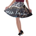 Dscf1638 - written poems A-line Skater Skirt View2