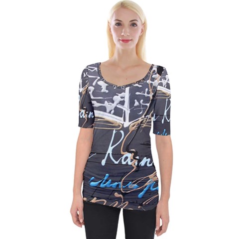 Dscf1638 - Written Poems Wide Neckline Tee by bestdesignintheworld