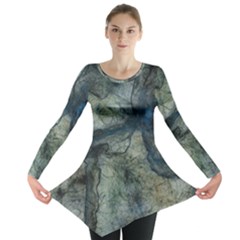 Blue Threads Long Sleeve Tunic by Terzaek