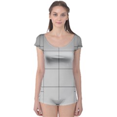 Abstract Architecture Contemporary Boyleg Leotard  by Sapixe