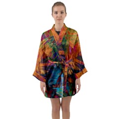 Whirl  Long Sleeve Kimono Robe by stephenlinhart