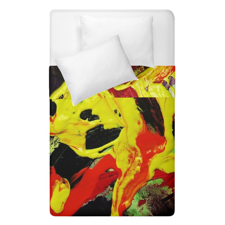 Fish And Bread1/1 Duvet Cover Double Side (Single Size)