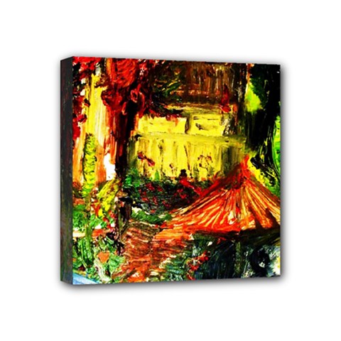 St Barbara Resort Mini Canvas 4  X 4  by bestdesignintheworld