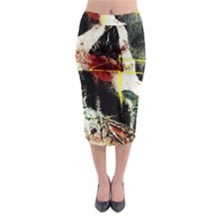 Egg In The Duck   Needle In The Egg Midi Pencil Skirt by bestdesignintheworld