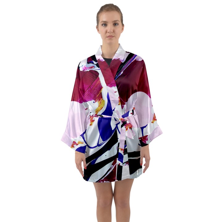 Immediate Attraction 8 Long Sleeve Kimono Robe