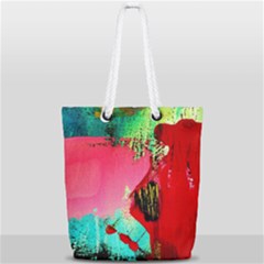 Humidity Full Print Rope Handle Tote (small) by bestdesignintheworld