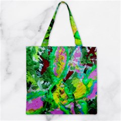 Desert Blooming 1/2 Zipper Grocery Tote Bag by bestdesignintheworld