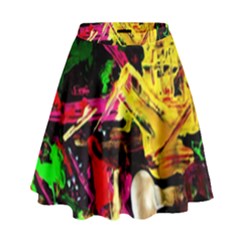 Spooky Attick 1 High Waist Skirt by bestdesignintheworld