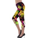 Spooky Attick 1 Lightweight Velour Capri Leggings  View3