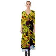 Spooky Attick 9 Button Up Boho Maxi Dress by bestdesignintheworld