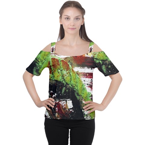 Collosium   Swards And Helmets 3 Cutout Shoulder Tee by bestdesignintheworld