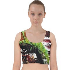 Collosium   Swards And Helmets 3 Velvet Racer Back Crop Top by bestdesignintheworld