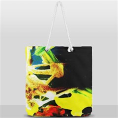 Drama 2 Full Print Rope Handle Tote (large) by bestdesignintheworld