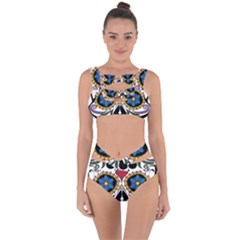 Cranium Sugar Skull Bandaged Up Bikini Set  by StarvingArtisan