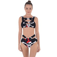 Pirate Skull Bandaged Up Bikini Set  by StarvingArtisan