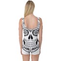 Sugar Skull One Piece Boyleg Swimsuit View2